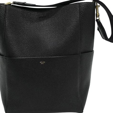 celine seau sangle bag|celine saddle bag.